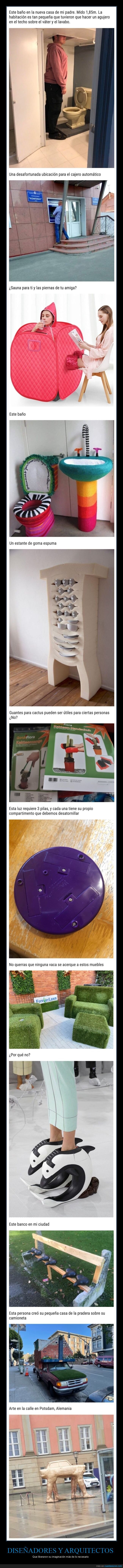 diseñadores,arquitectos,fails