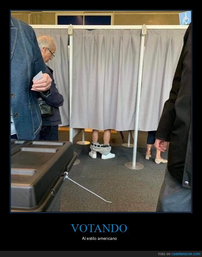 elecciones,pantalones,votando,wtf