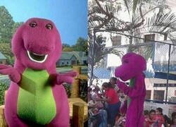 Enlace a Barney ya no es el que era