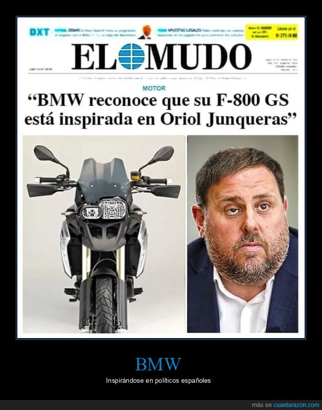 bmw,inspirada,motos,oriol junqueras,políticos