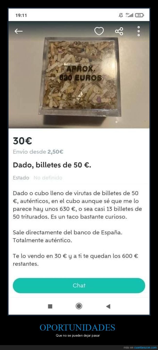 anuncios,billetes,wallapop