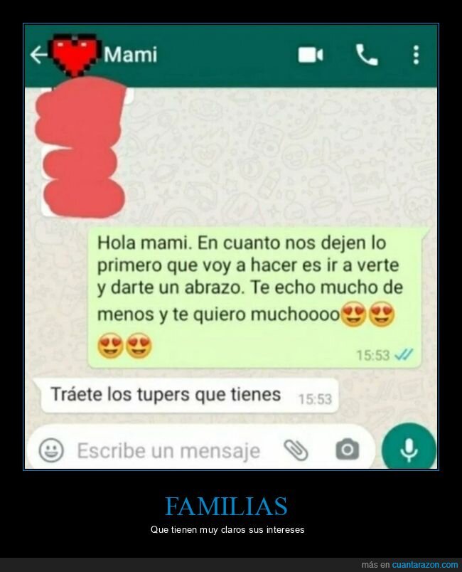 madre,tuppers,whatsapp