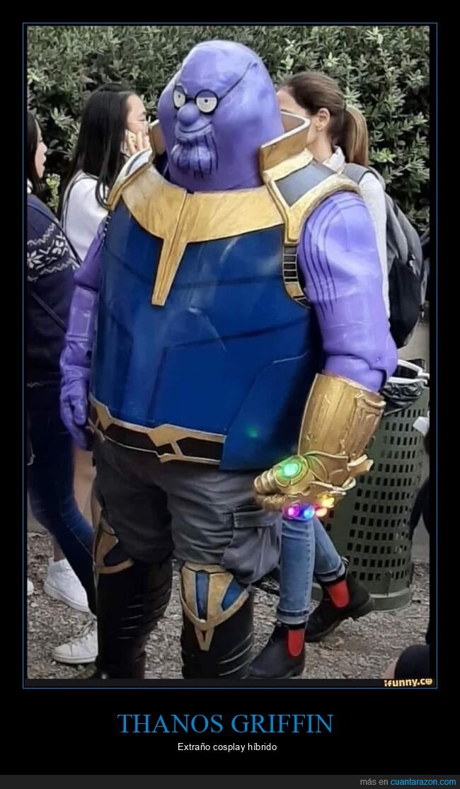 cosplay,padre de familia,peter griffin,thanos