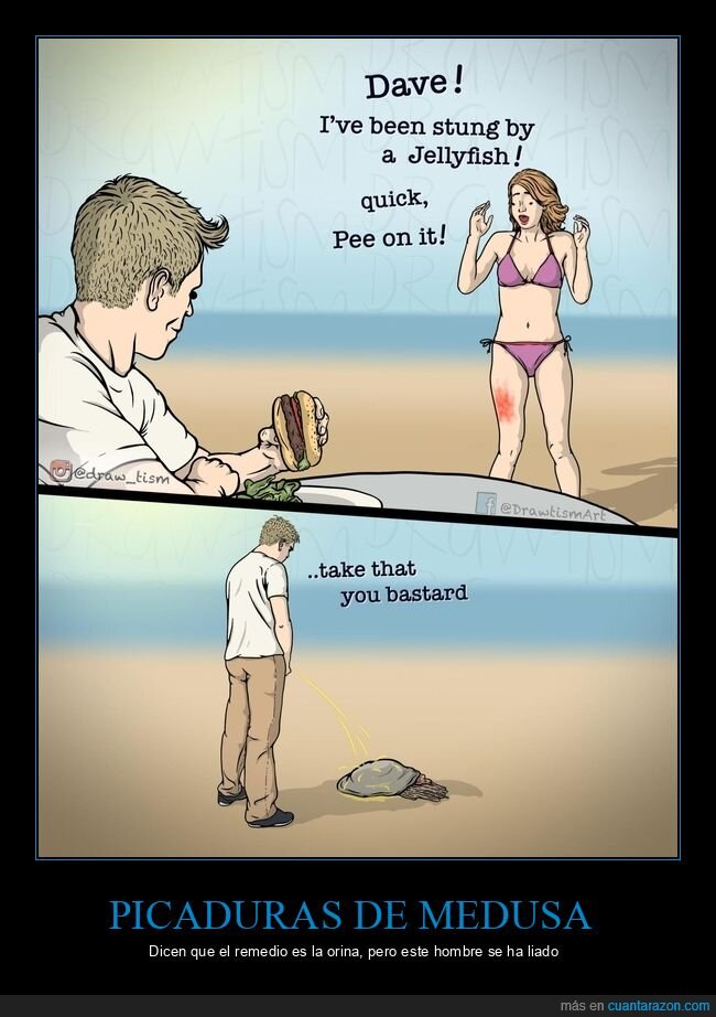 mear,medusa,picadura