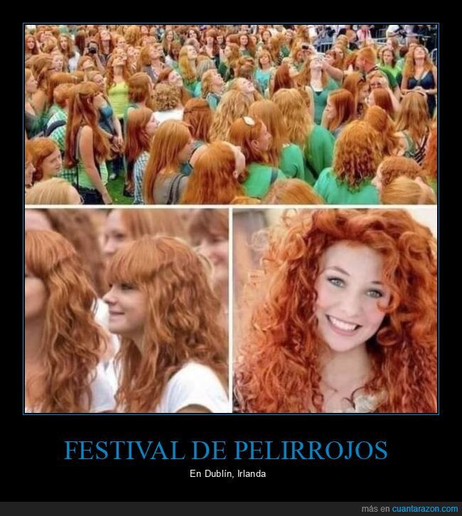 festival,pelirrojos,dublín