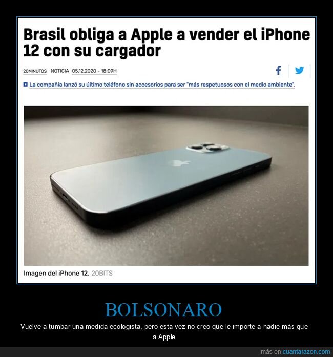 brasil,cargador,iphone 12,obligar
