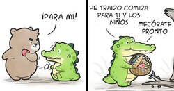 Enlace a Adorables cómics de animales para compartir algo positivo