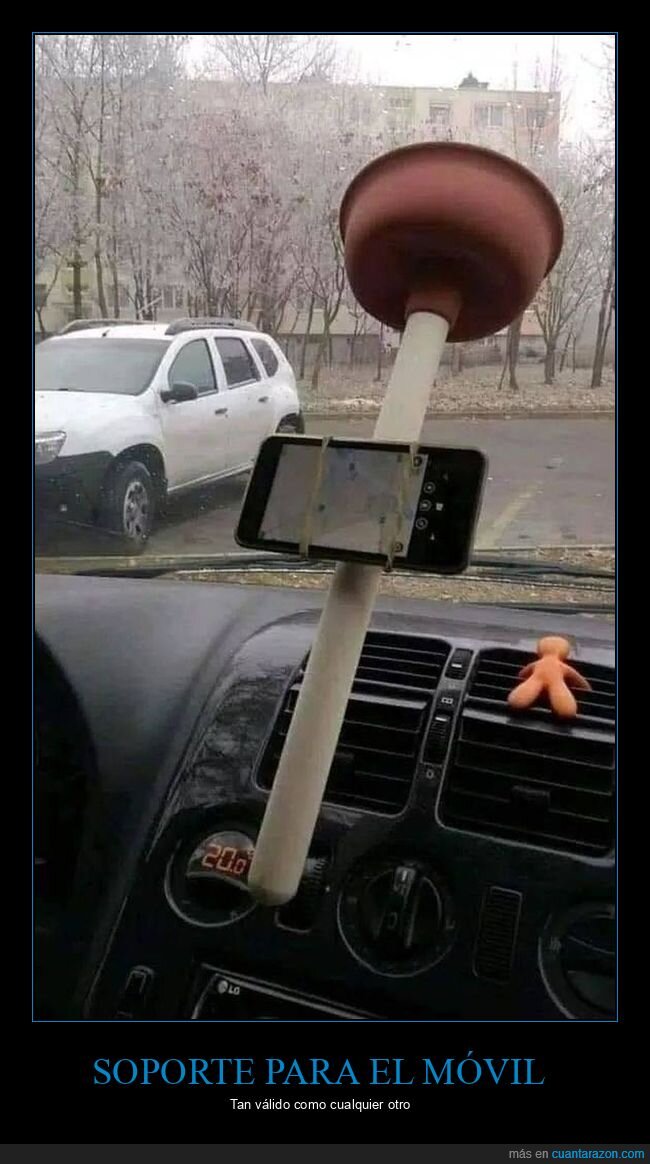 soporte,m&oacute;vil,desatascador