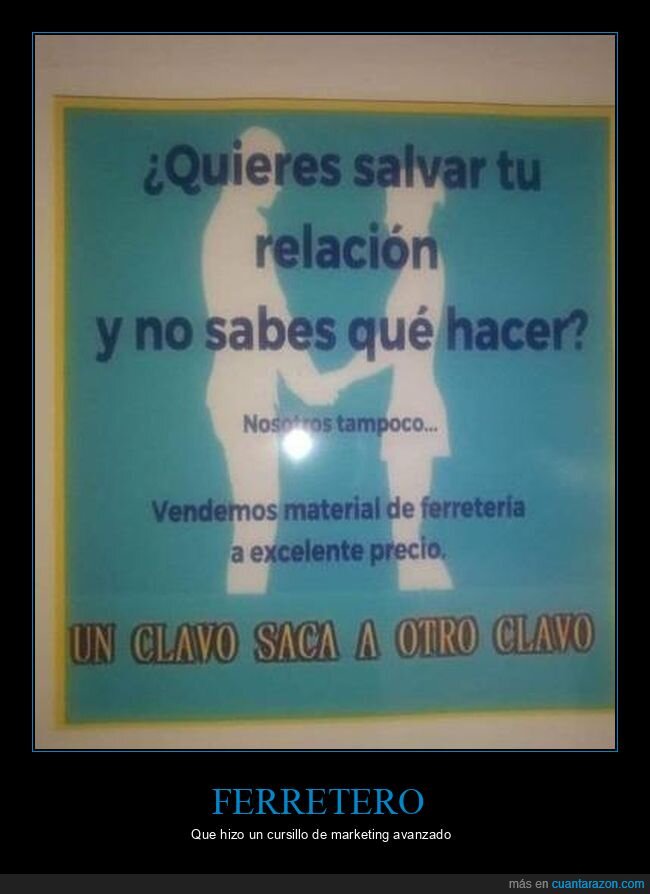 anuncios,ferretería,relación,wtf