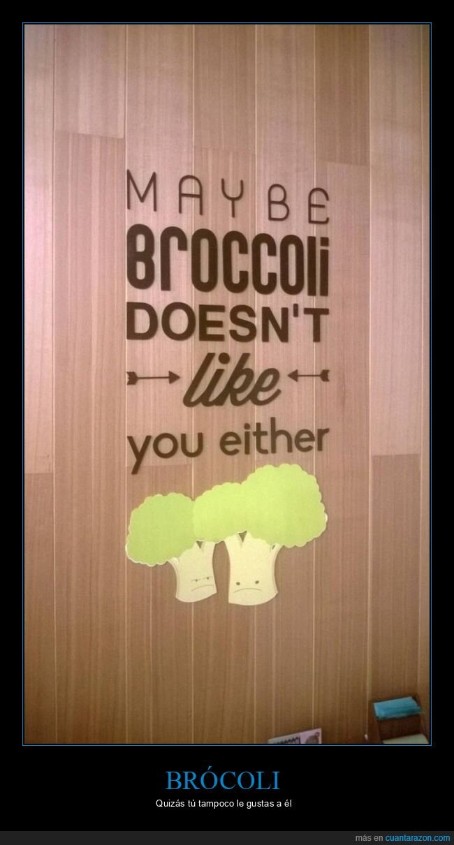 brócoli,gustar