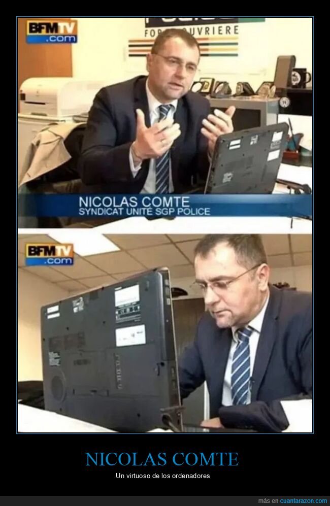 portátil,ordenador,al revés,nicolas comte