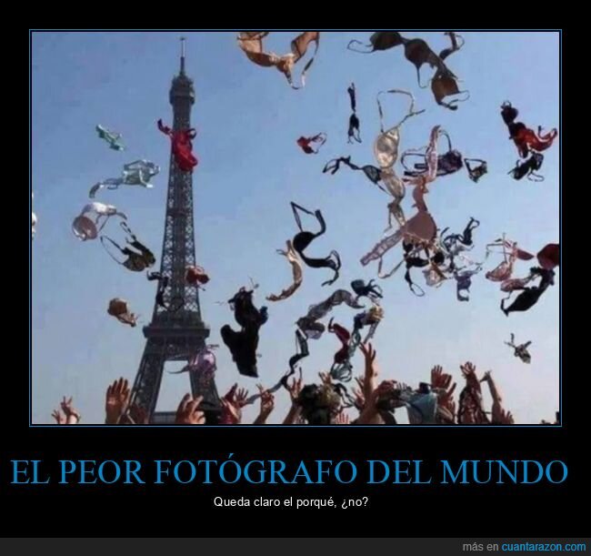 fotos,sujetadores,torre eiffel,lanzar