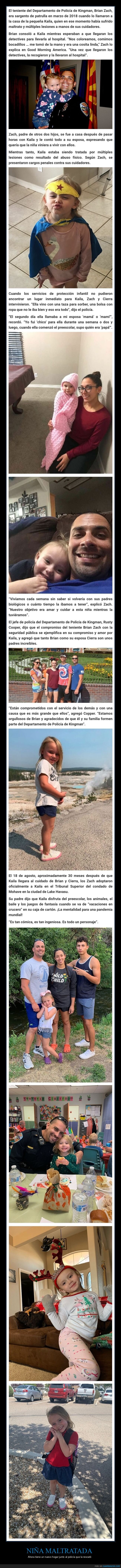 niña,adoptada,policía