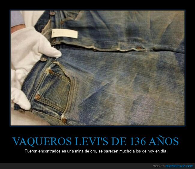 vaqueros,levi's,136 años