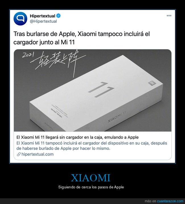 apple,cargador,xiaomi