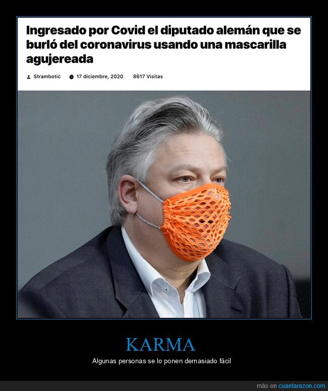 agujereada,coronavirus,ingresado,mascarilla,políticos