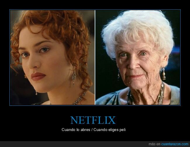 elegir,netflix,película,titanic