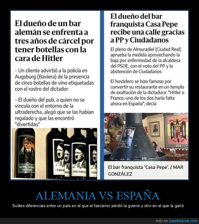 alemania,bar,dos noticias,españa,franco,hitler