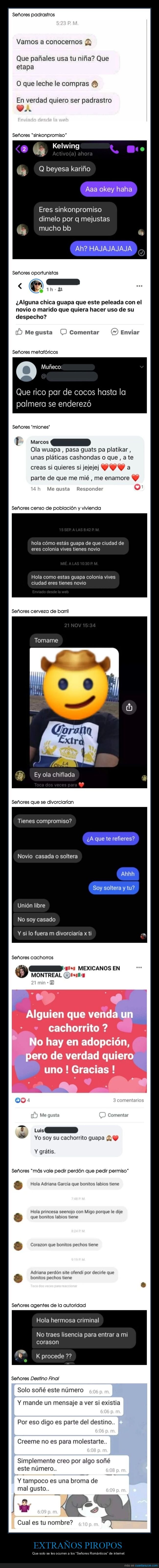 piropos,señores tománticos