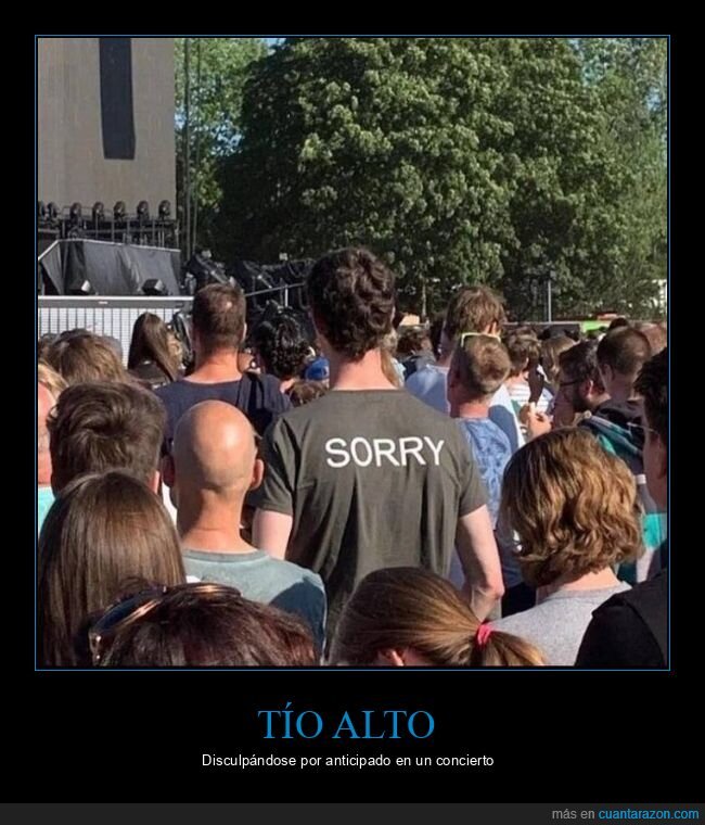 concierto,alto,camiseta,perdón