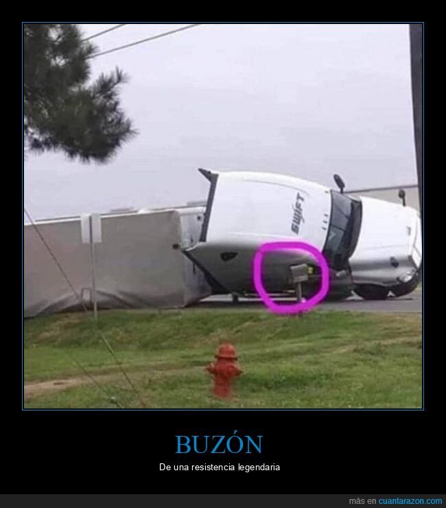 buzón,camión,wtf