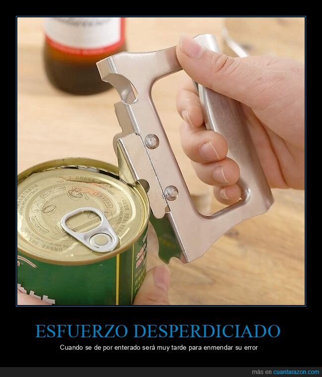 abrelatas,abre fácil,error,lata