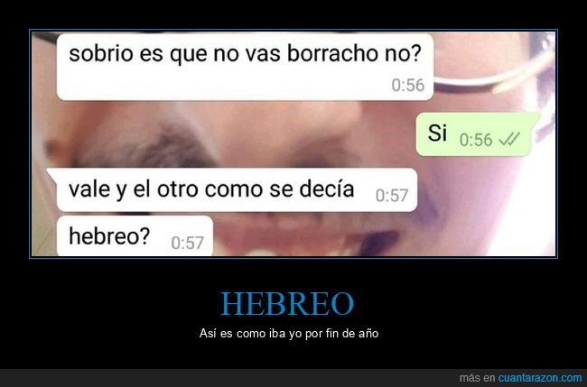 hebreo,borracho,sobrio