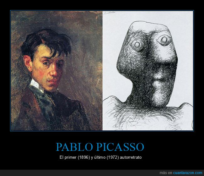 picasso,autorretratos