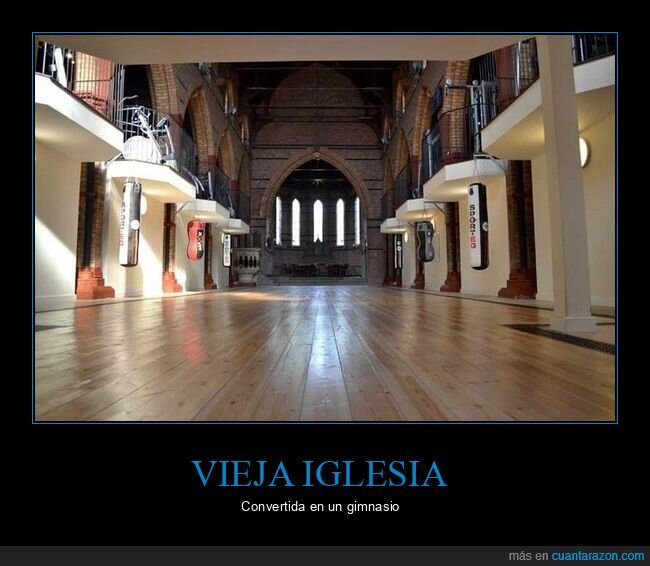 iglesia,gimnasio