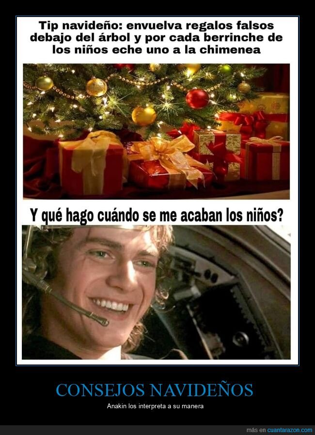 anakin,fuego,navidad,niños,star wars