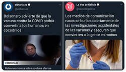 Enlace a Noticias desde Brasil y desde Rusia