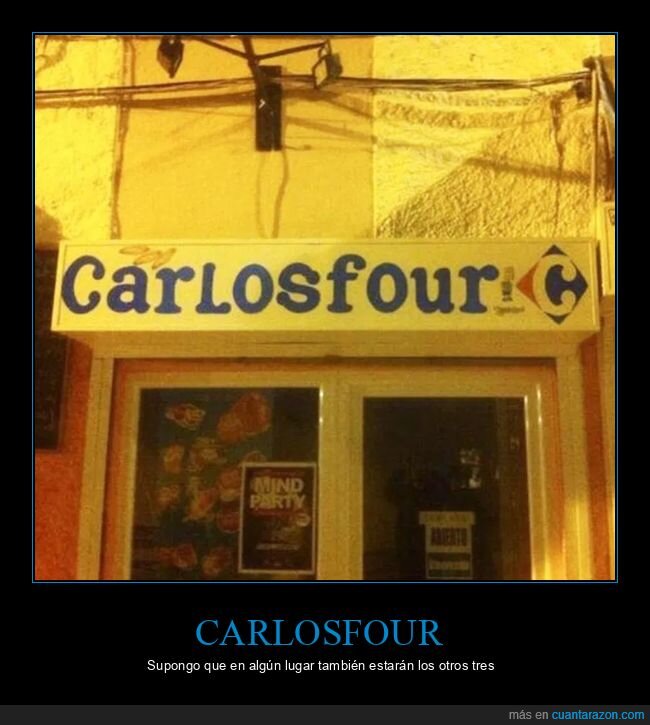 carlosfour,carrefour,nombres,tienda