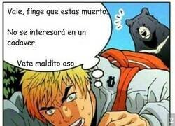 Enlace a Hacerse el muerto no siempre funciona