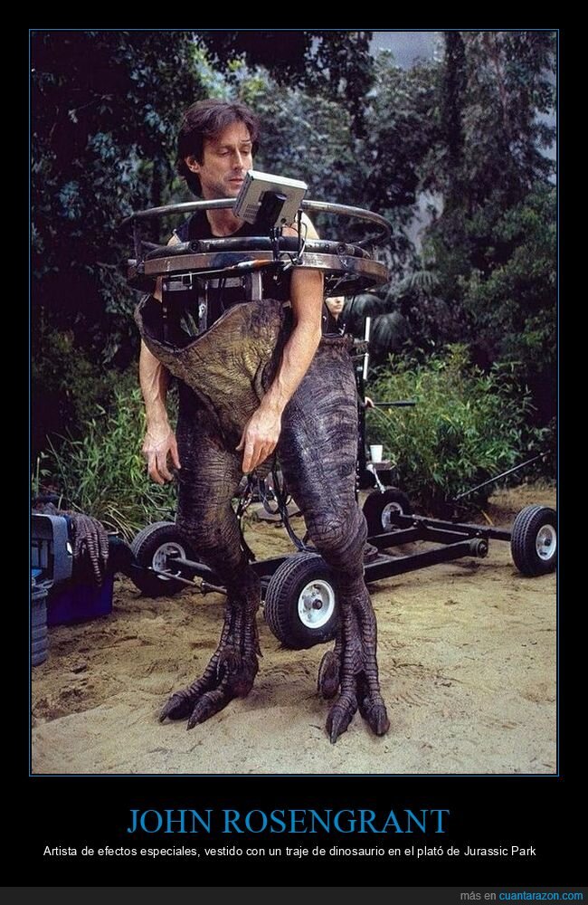 john rosengrant,efectos especiales,jurassic park