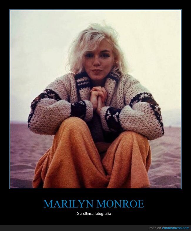marilyn monroe,última,fotografía