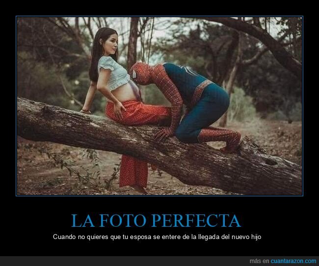 spiderman,embarazo