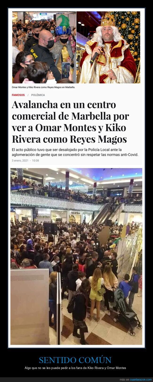 centro comercial,monguers,omar montes,paquirrín,reyes magos