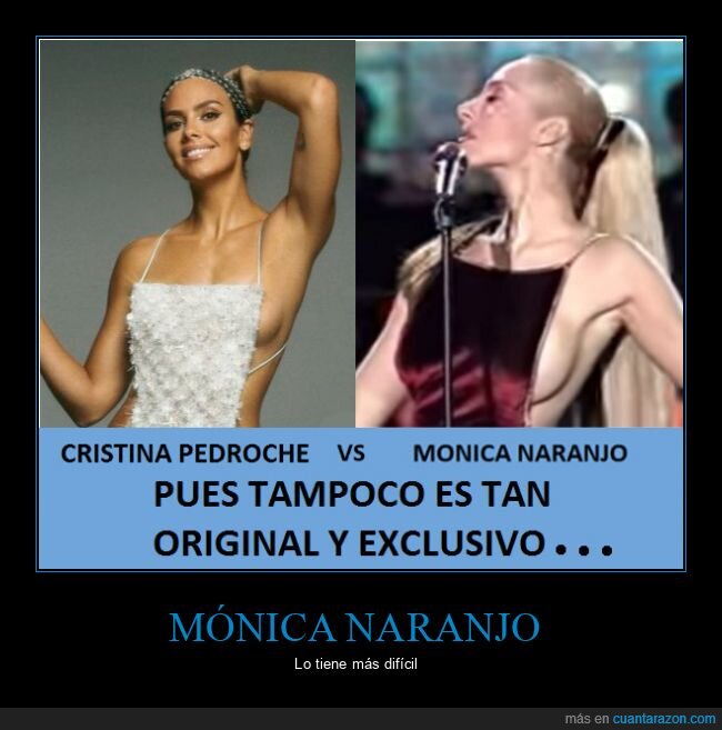 vestidos,mónica naranjo,cristina pedroche