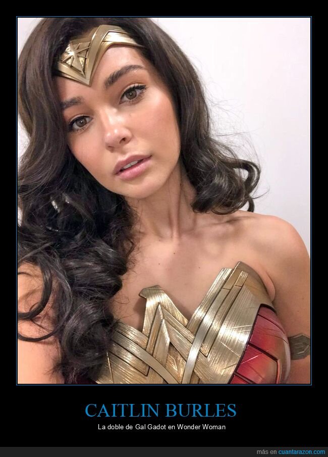 caitlin burles,wonder woman,doble,cine