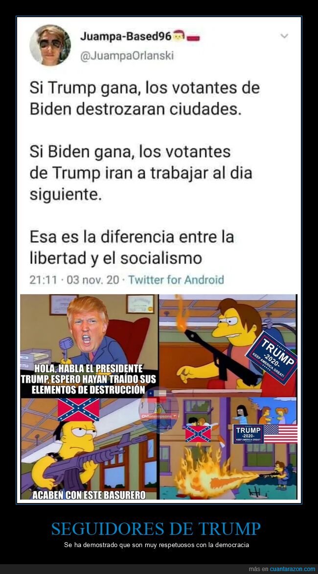 biden,donald trump,políticos,simpsons
