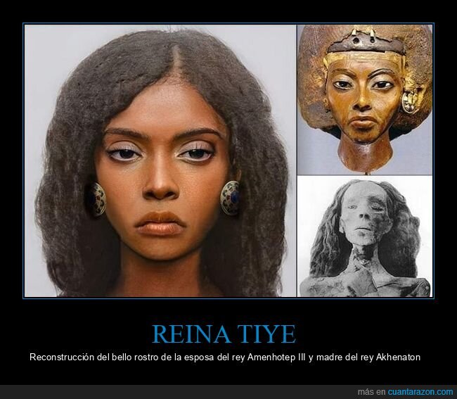 reina tiye,reconstrucción,egipto