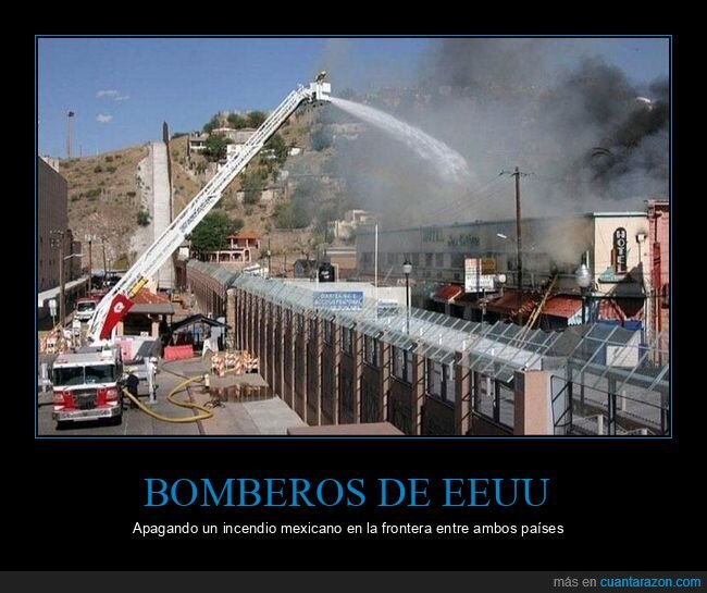 bomberos,eeuu,méxico,incendio