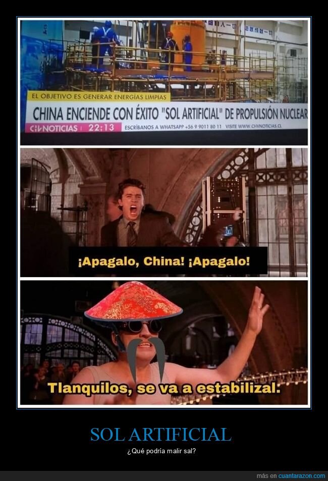 china,sol artificial