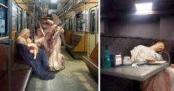 Enlace a Este artista ucraniano coloca personajes clásicos en escenas modernas, y el resultado es espectacular