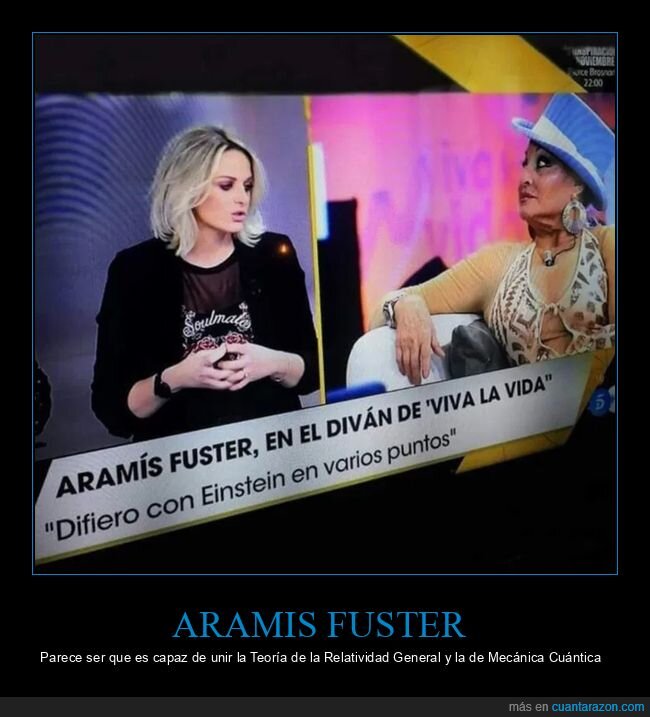 aramis fuster,diferir,einstein