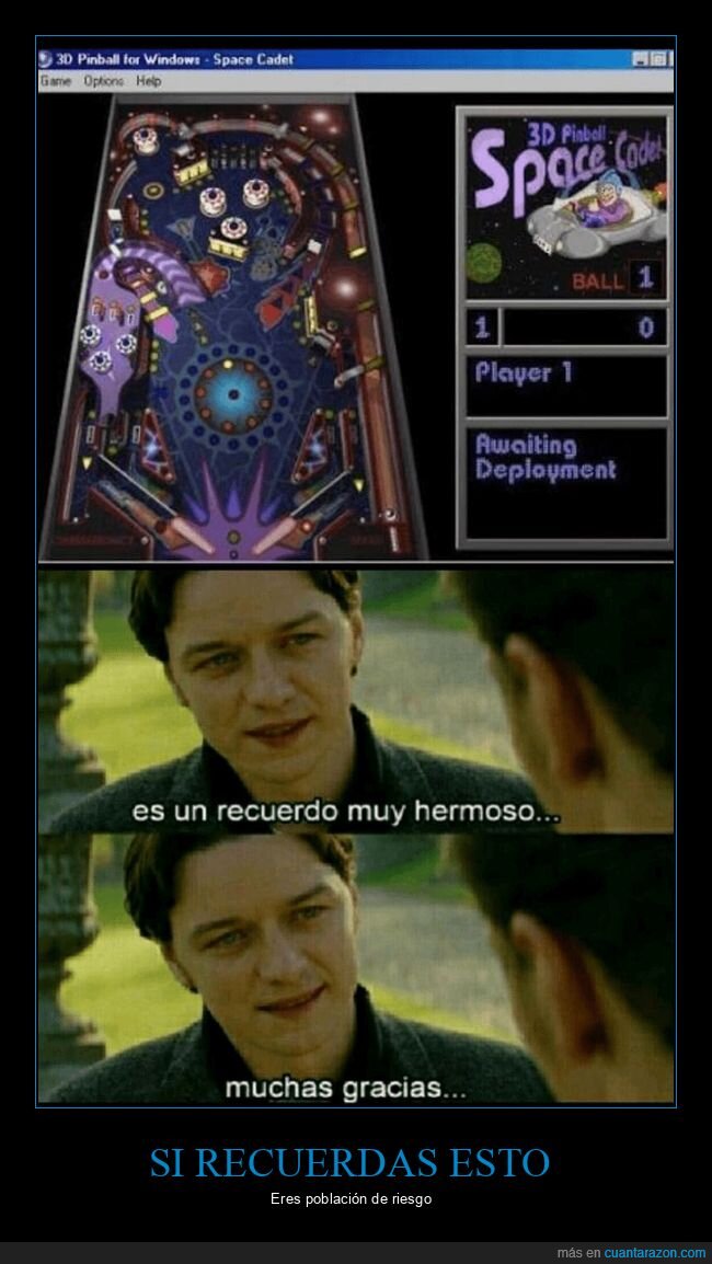 pinball,recuerdo