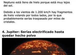 Enlace a Planetas del Sistema solar donde tu muerte sería horrible