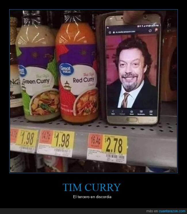 tim curry,curry,tienda