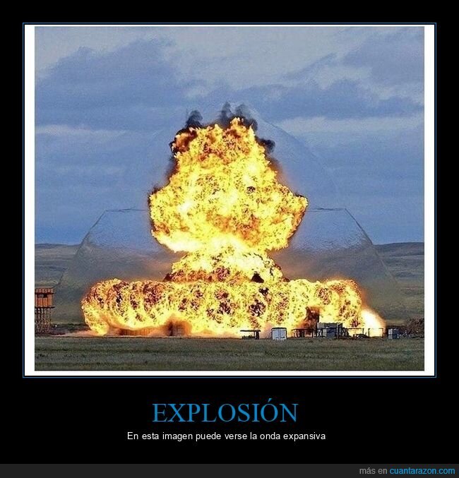 explosión,onda expansiva