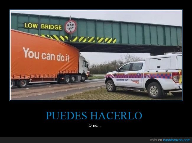 camión,fails,puente